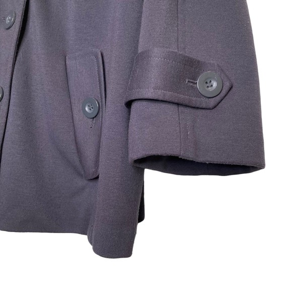 Sandro Sportswear Women's Dark Gray Round Collar Jacket Size XL - Picture 5 of 11